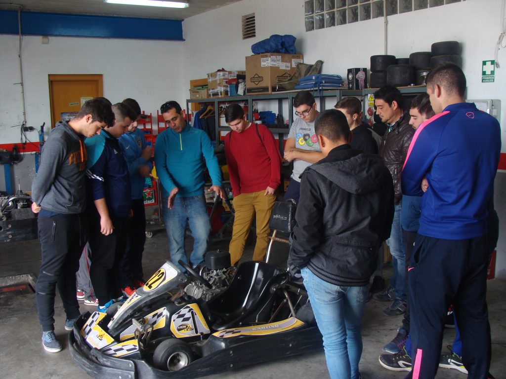 VISITA DE ESTUDIOS AL KARTING ALMERÍA