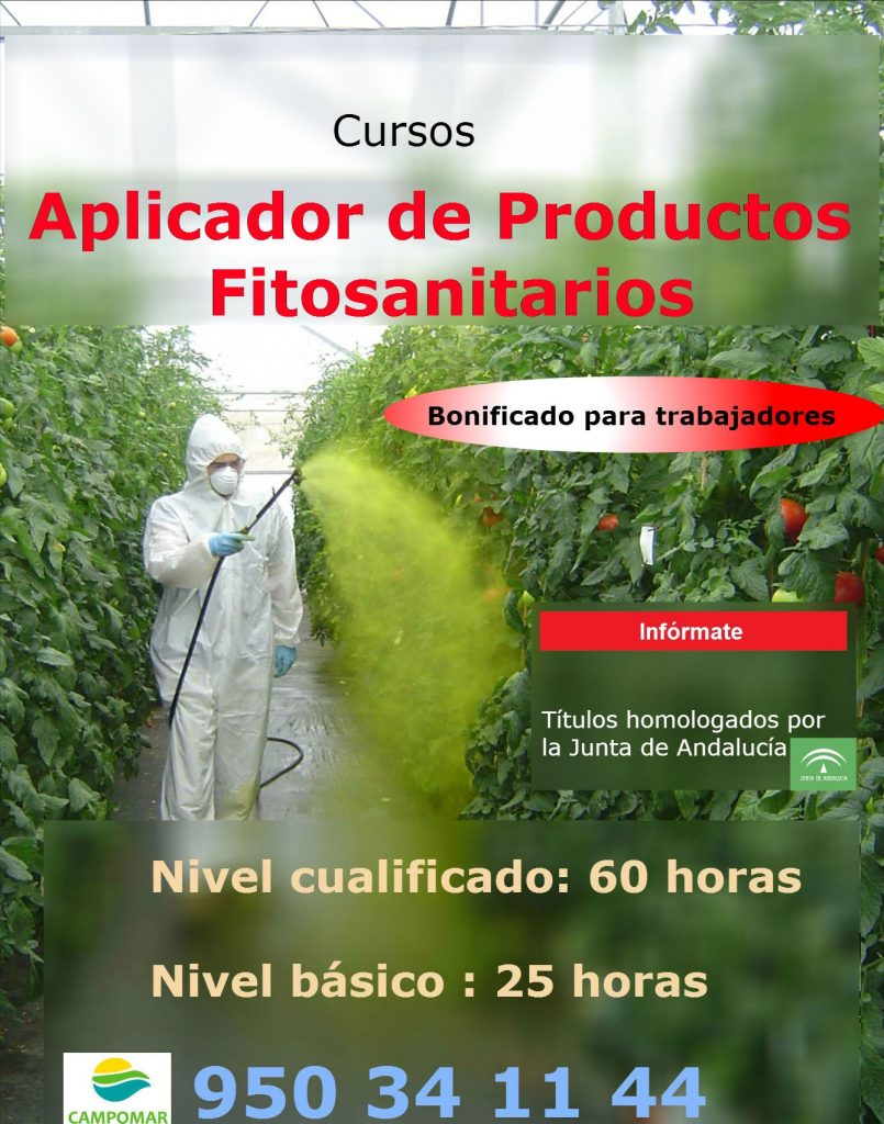 CURSO APLICADOR DE FITOSANITARIOS