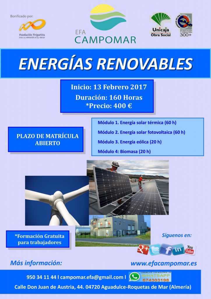 ENERGÍAS RENOVABLES EN EF